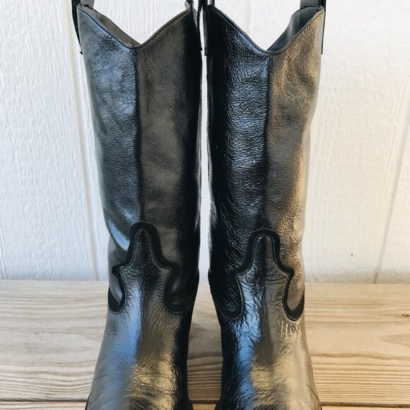 Black Heeled Boots - Picture 5 of 16